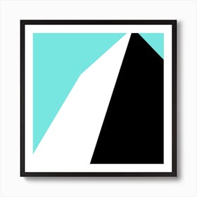 Looking Up Mint Art Print