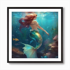 Little Mermaid Art Print