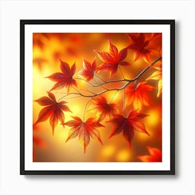 Autumn Leaves 2 Art Print