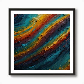 Abstract Painting 124 Art Print