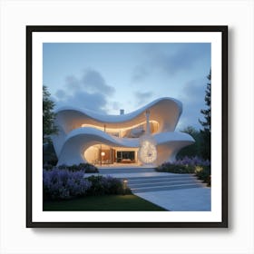 Futuristic House 6 Affiche