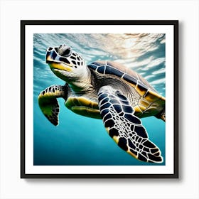 Sea Turtle 3 Art Print
