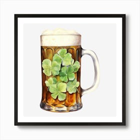 Shamrock Beer Póster