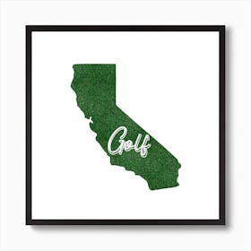 Golf California 1 Art Print