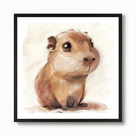 Guinea Pig Art Print