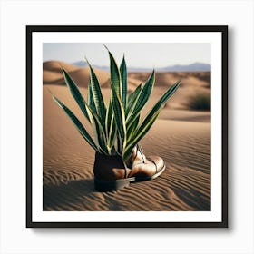 Sand Dunes Art Print