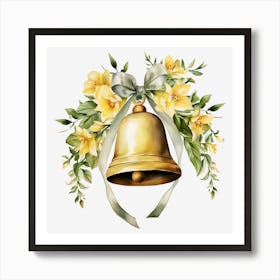 Bell With Flowers 2 Póster