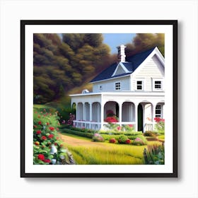 Beautiful House Art Print