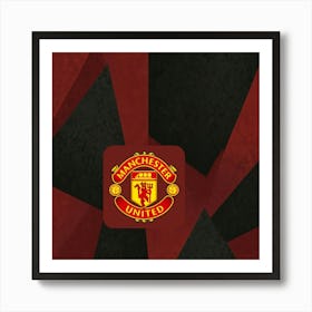 Manchester United F.C. Logo Wall Art 12 Art Print