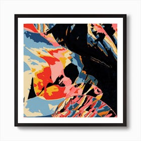 Washing Colors Art Print