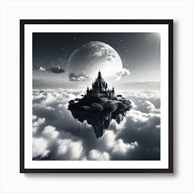 Castle In The Clouds 15 Art Print