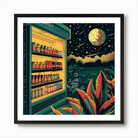 Saturday Night Art Print