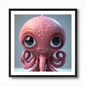 Octopus 3 Art Print