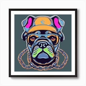 Bulldog Art Print