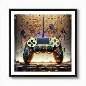 Egyptian Gaming Console 1 Art Print