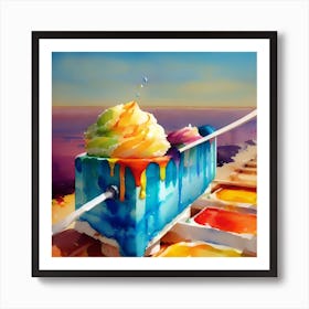 Ice Cream 1 Art Print