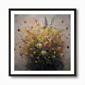 Flowers In A Vase Art Print