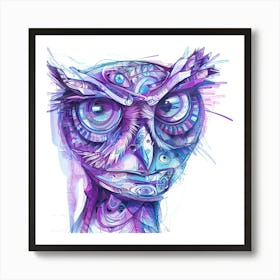 Owl Art 1 Art Print