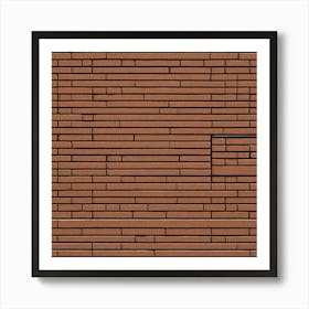 Brick Wall 15 Art Print