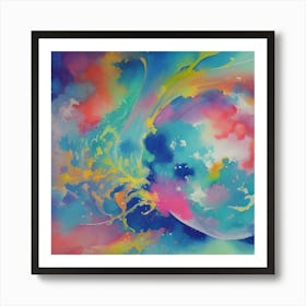 Abstract Painting 3 Art Print