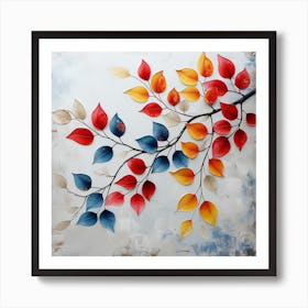 Autumn Leaves Art Print