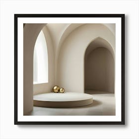 Room With Arches 5 Art Print