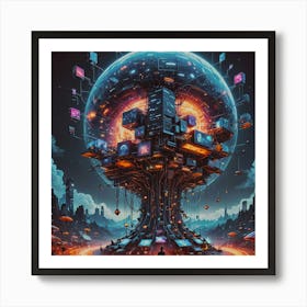 Nexus of the Future Art Print