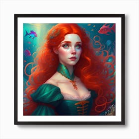 Ariel Art Print