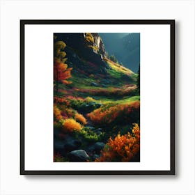 Autumn Landscape 1 Art Print