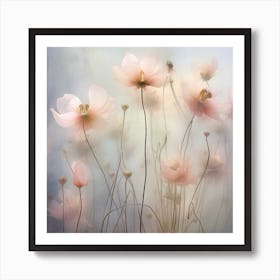 Fa Vintage Floral 38 Art Print