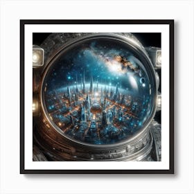 Space City Art Print