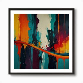 Abstract Painting 19 Art Print