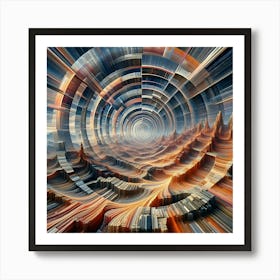 Abstract Fractal Art Art Print