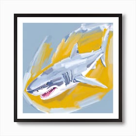 Great White Shark 04 Art Print