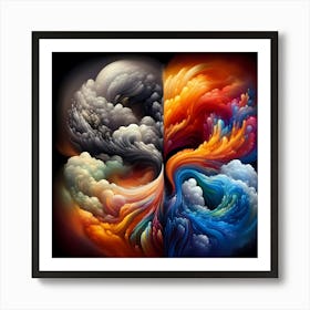 Abstract Painting 102 Art Print