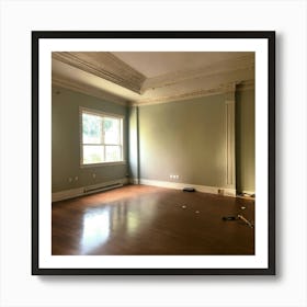 Empty Room Without Door (2) Art Print