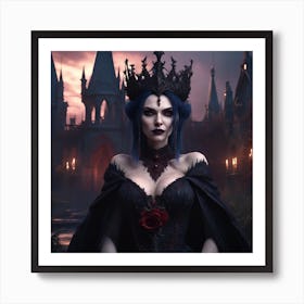 Dark Queen Art Print