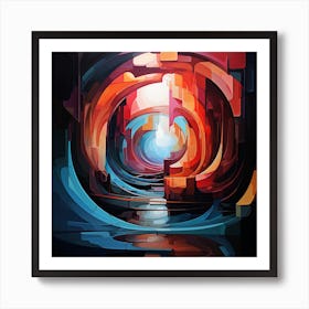 Abstract Painting 8 Art Print