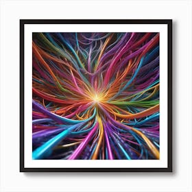 Abstract Fractal Fractal Art Print