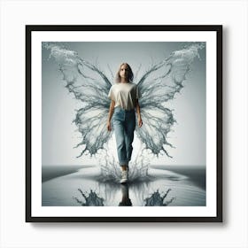 Butterfly Wings Art Print