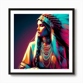 Exotic Beauty Artwork 158 Art Print