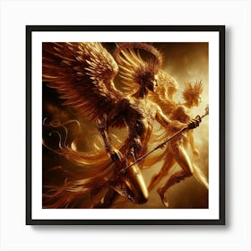 Angels Of The Sun Art Print