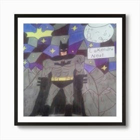 Batman Art Print