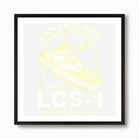 Uss Freedom Lcs 1 Art Print