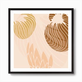 Tropical Abstracts Minimals Art Print