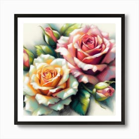 Roses 1 Art Print