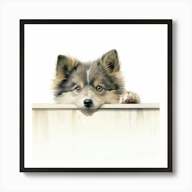 Husky Dog 7 Art Print