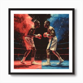 Boxing Spirits Art Print