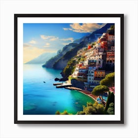 Positano Art Print