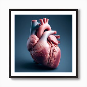 Human Heart Art Print